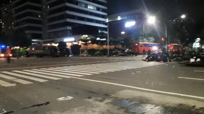 Sempat Mencekam, Kini Area Depan Gedung Bawaslu Mulai Kondusif