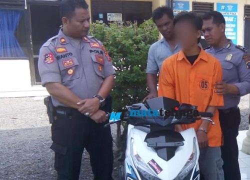 Dua Jam Setelah Melakukan Aksi Pencurian, Luthfi Dibekuk Polisi