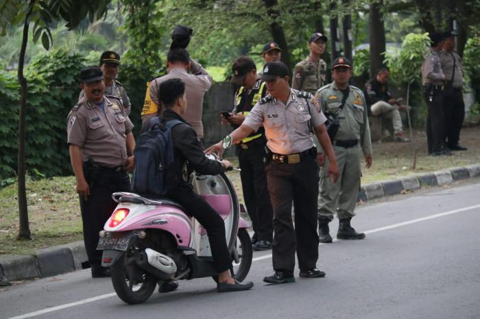 Dua Sepeda Motor Kembali Terjaring Razia Asmara Subuh
