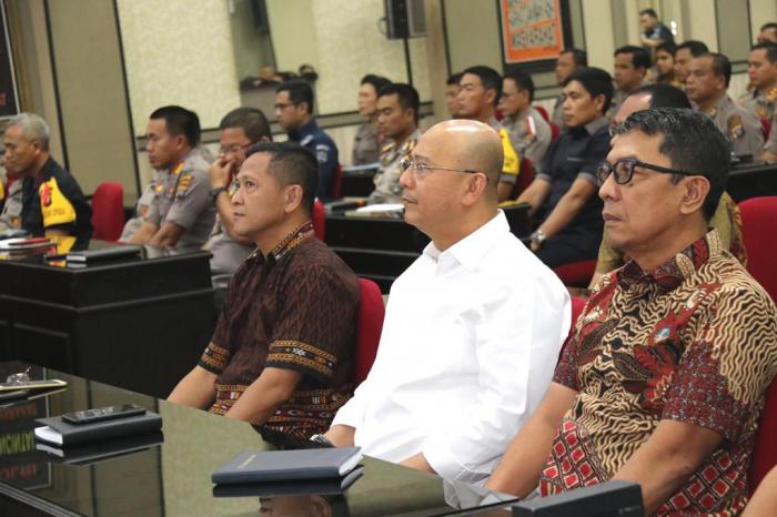 Wali Kota Hadiri Rapat Pengamanan Idul Fitri 1440 H   Di Mapoldasu