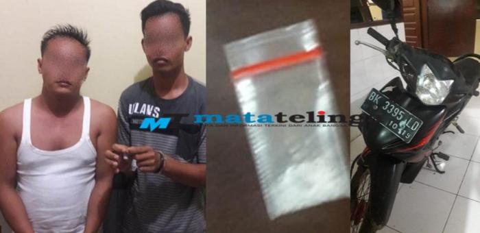 Dua Tersangka Usai Belanja Narkoba Dibekuk  Polisi Prapat Janji