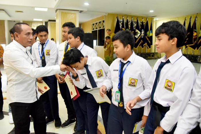 Gubernur Sumut Apresiasi Kreatifitas Siswa YPSA,  Harapkan Bisa Jadi Industri Unggulan