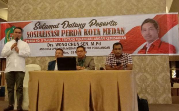 Wong Chun Sen Sosialisi Perda Tentang Penanggulangan Kemiskinan