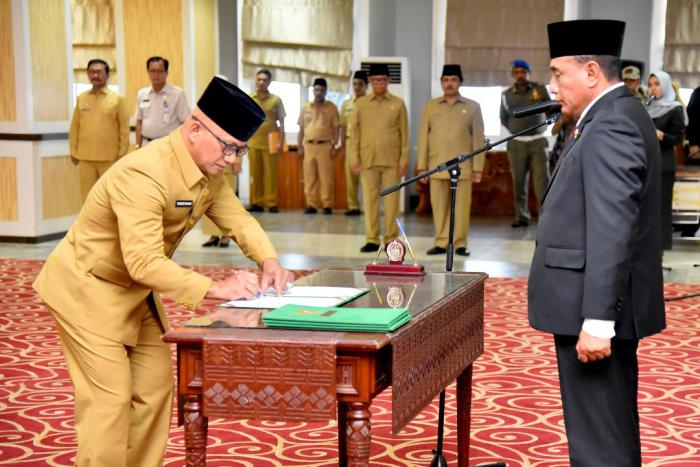 Rotasi Jabatan Eselon II  Pemprov Sumut Sesuai Ketentuan