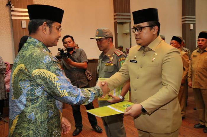 50 Pejabat Struktural Eselon III & IV Pemko Medan Dilantik Sekda
