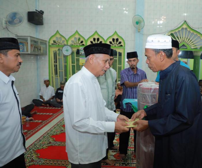 Hari Ketiga Safari Ramadhan Plt.Bupati Asahan Kunjungi Masjid Al-Falah