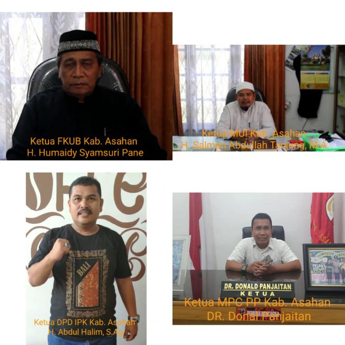Tokoh Agama dan Tokoh Masyarakat Kabupaten Asahan Serukan Tolak Aksi People Power