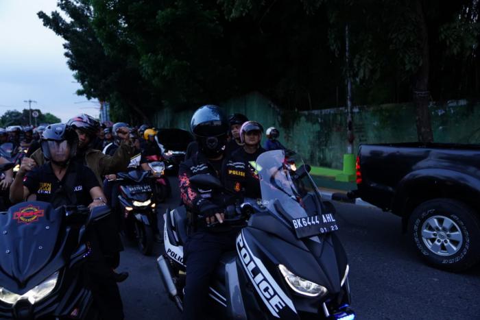 Polrestabes Medan Gelar Patroli Skala Besar
