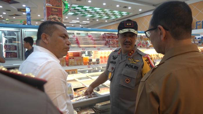 Jelang Idul Fitri, Kapoldasu Sidak Perbelanjaan di Kota Medan