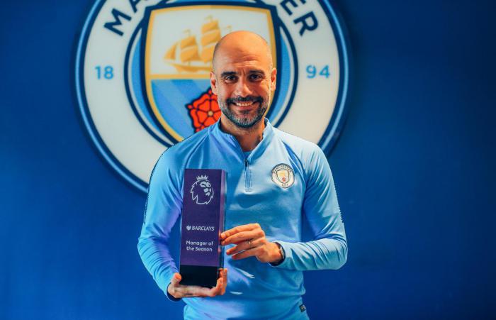 Josep Guardiola Sandang Pelatih Terbaik Liga Inggris 2018-2019