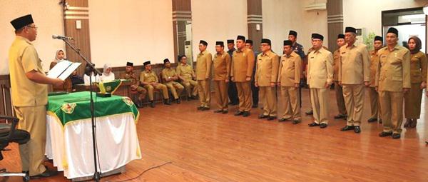  25 Pejabat Eselon III & IV Di Lingkungan Pemko Medan Dilantik, Ini Nama-namanya