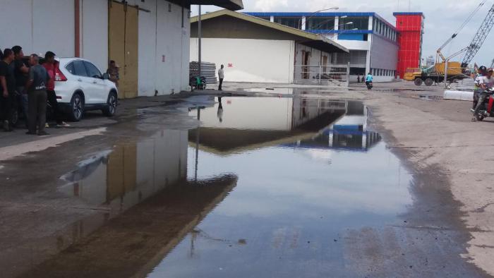 Pelabuhan Belawan Lama, Direndam Air