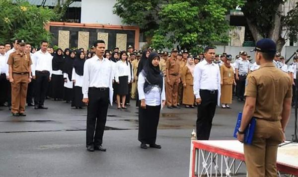 66 CPNS di Pemko Binjai Terima SK Pengangkatan