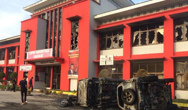 Dihuni 1.635 Warga Binaan, Lapas Narkotika Langkat Overkapasitas