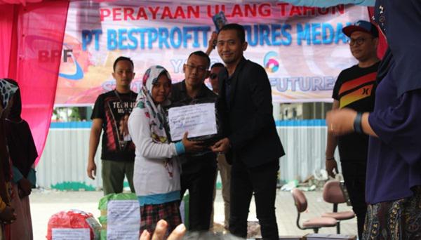 Peringati HUT ke 6, PT Bestprofit Futures Medan Gelar Berbagai Kegiatan