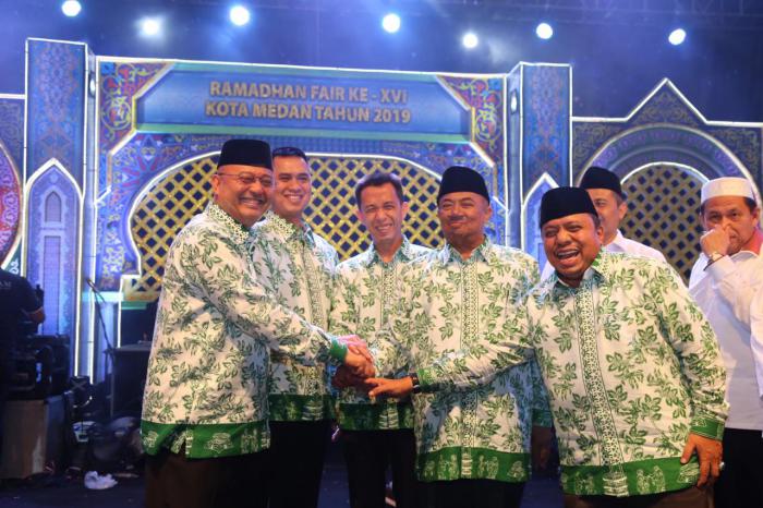 Kapolrestabes Medan Hadiri Pembukaan Ramadhan Fair KE XVI TH 2019