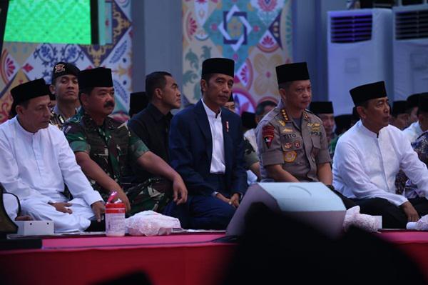 Panglima TNI Buka Puasa Bersama Presiden RI dan Prajurit TNI-Polri