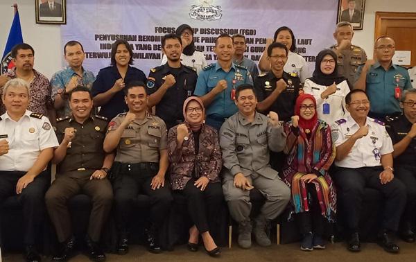 Bahas Blue Print Kebijakan Pengamanan Laut Indonesia, Bakamla Gelar FGD di Surabaya