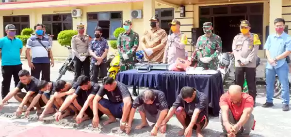 Polres Tanjungbalai Paparkan Berbagai Kasus Kejahatan Selama Ramadhan