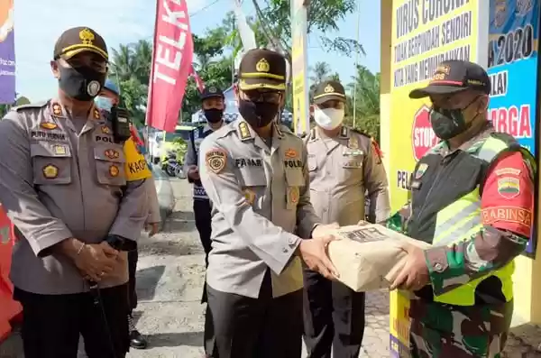Kapolres Tanjungbalai Sambut Pamatwil Polda Sumut