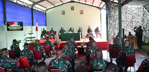 Pangdam I/BB Periksa Kesiapan Operasi Yonif 125/SMB Sebagai Satgas Pamtas RI-PNG
