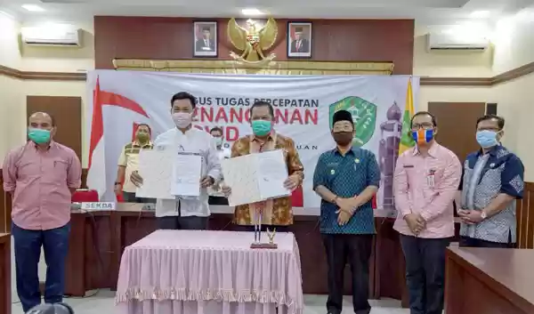 Pemkot PSP Terima Hasil Pemeriksaan LKPD Tahun Anggaran 2019