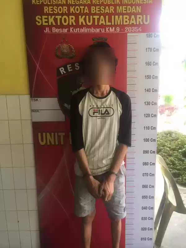 Polsek Kutalimbaru Amankan Pelaku Dugaan Pengancaman 