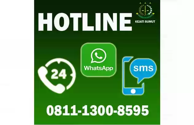 Kejati Sumut Buka Hotline Untuk Pengaduan Masyarakat