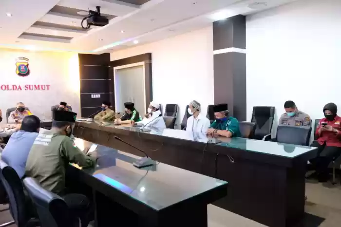Kapolda Sumut Jalin Silaturahami dengan Aliansi Masyarakat Islam Rahmatan Lilalamiin