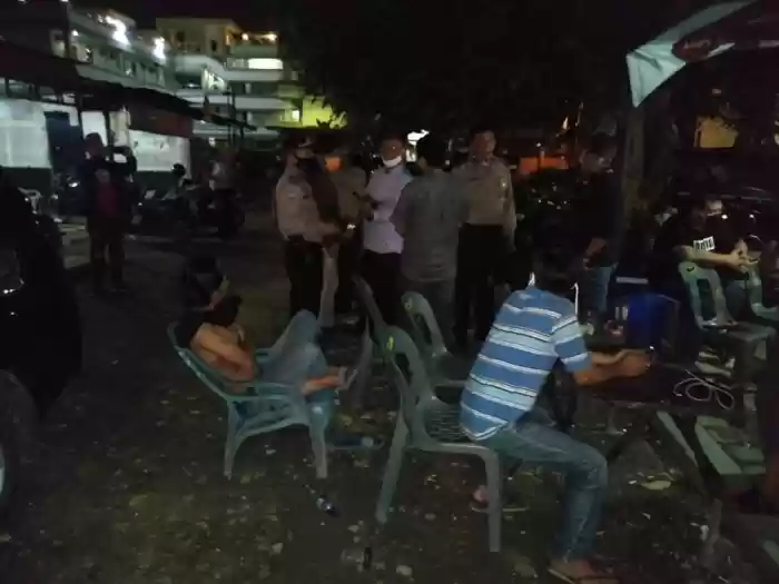 Dikira Genk Motor, Kerumunan Anggota OKP Di Jl Sei Kapuas Dibubarkan Polisi