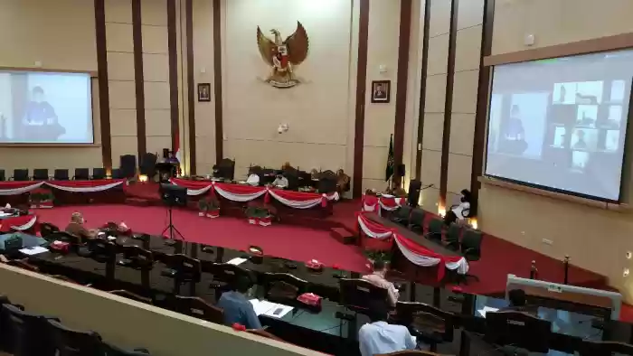 DPRD Medan Gelar Paripurna Penyampaian Hasil Pembahasan LKPJ Akhir TA 2019