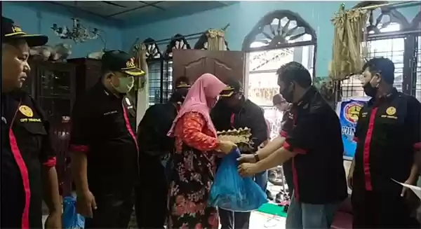 DPP Himpak Kembali Gelar Baksos Bagikan Sembako Ke Masyarakat