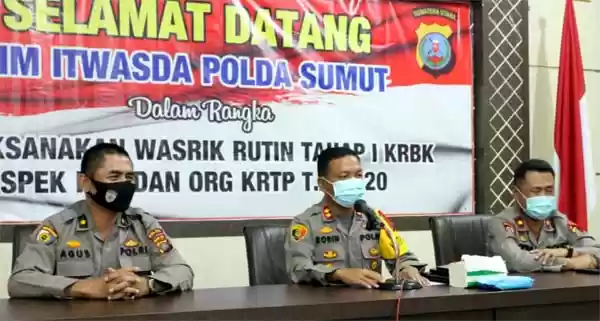 Polres Sergai Terima Kunjungan Tim Wasrik Tahap I Itwasda Polda Sumut