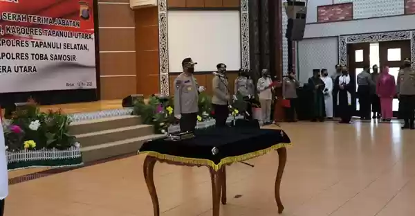 Kombes Pol Riko Sunarko Resmi Jabat Kapolrestabes Medan