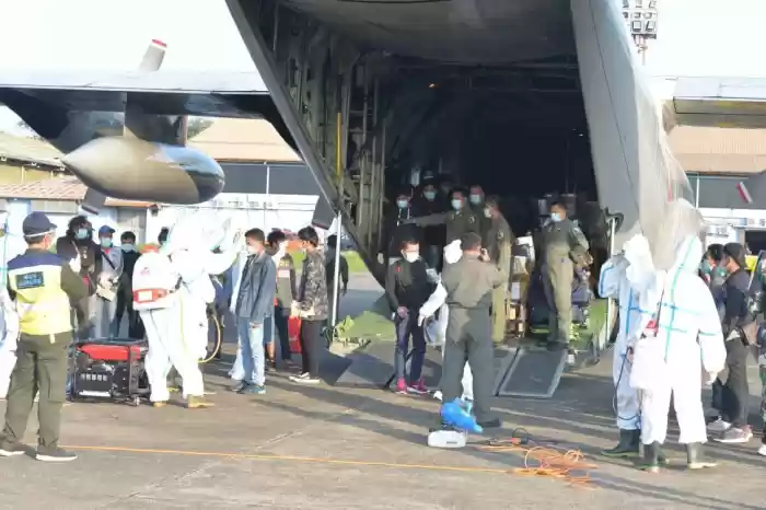 Tiga Puluh Sembilan WNI Dari Fiji Tiba di Tanah Air   