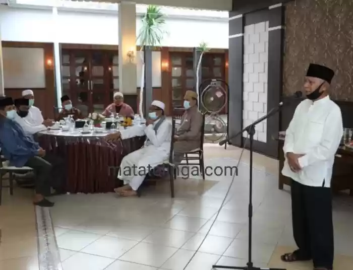 Ditengah Wabah Covid Pemkab Asahan Bersama Ulama Dan Ustadz Bersinergi