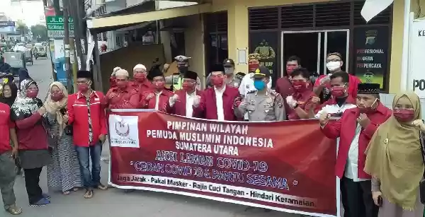 Pemuda Muslimin Sumut Dukung Langkah Pemerintah untuk Putus Mata Rantai Penyebaran Virus Corona