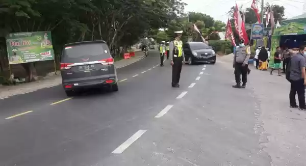 H-1 Lebaran, Polres Sergai Putar Balik 85 Kendaraan