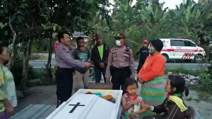 Polres Batubara Bantu Biaya Rumah Sakit Hingga Pemakaman Warga Kurang Mampu