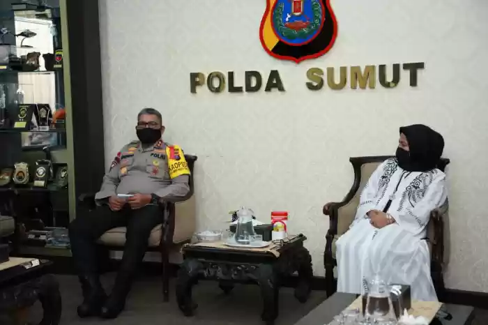 Kapoldasu Sambut Bunda Indah Fondationdi Mako Poldasu