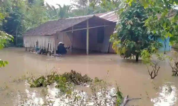 Ribuan Rumah Warga Terkena Banjir, Tiga Kecamatan di Kabupaten  Langkat