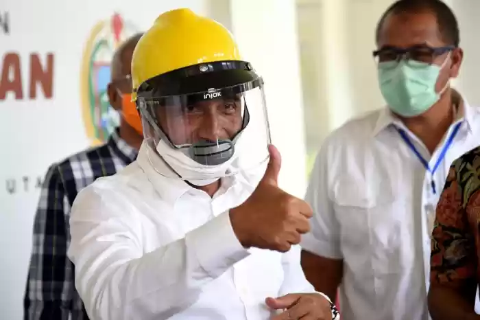  Tim GTPP Covid-19 Sumut Terima Bantuan  470 APD dan 1.000 Rapid Test