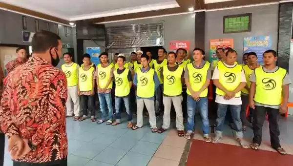 Para Penghuni Lapas Kelas IIB Lhoksukon  Hirup Udara Segar
