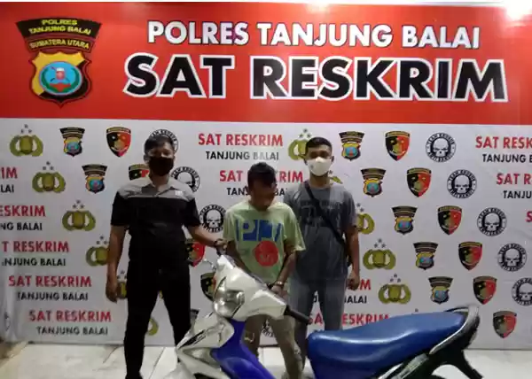 Satreskrim Tanjungbalai Amankan Pelaku Pencuri HP