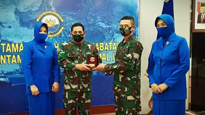 Pangkoarmada I Pimpin Sertijab Danlantamal I Belawan