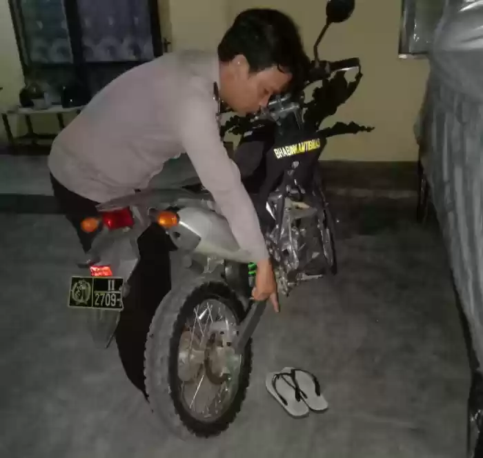 Nekat Curi Randis Polisi, Pria Asal Siantar Diamankan Petugas