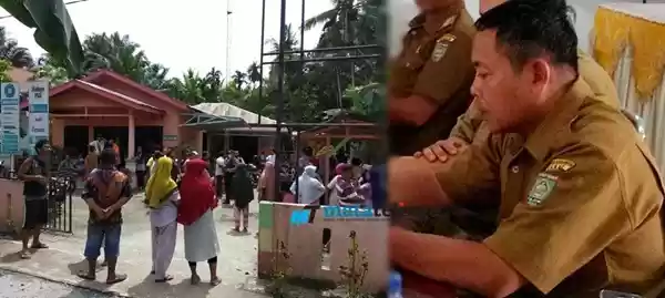 Dana Bantuan dan Penyaluran Sembako Tak Jelas, Warga Desa Mekar Sari Geruduk Kantor Kades