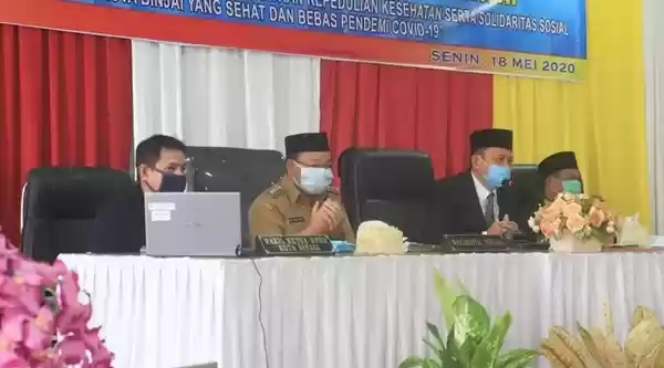 DPRD Gelar Rapat Paripurna Istimewa Peringati Hari Jadi ke - 148 Kota Binjai