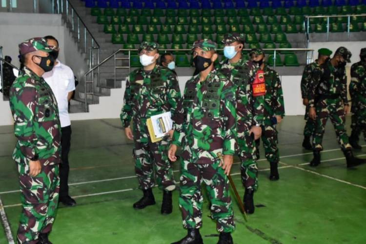 Pangdam I/BB Pastikan Kesiapan Vaksinasi Serentak