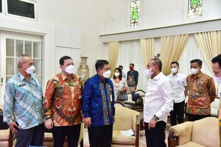 Edy Rahmayadi Sambut Baik Dirjen Adwil Bantu Selesaikan Permasalahan Batas Daerah